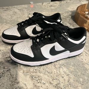 Nikes Black and White